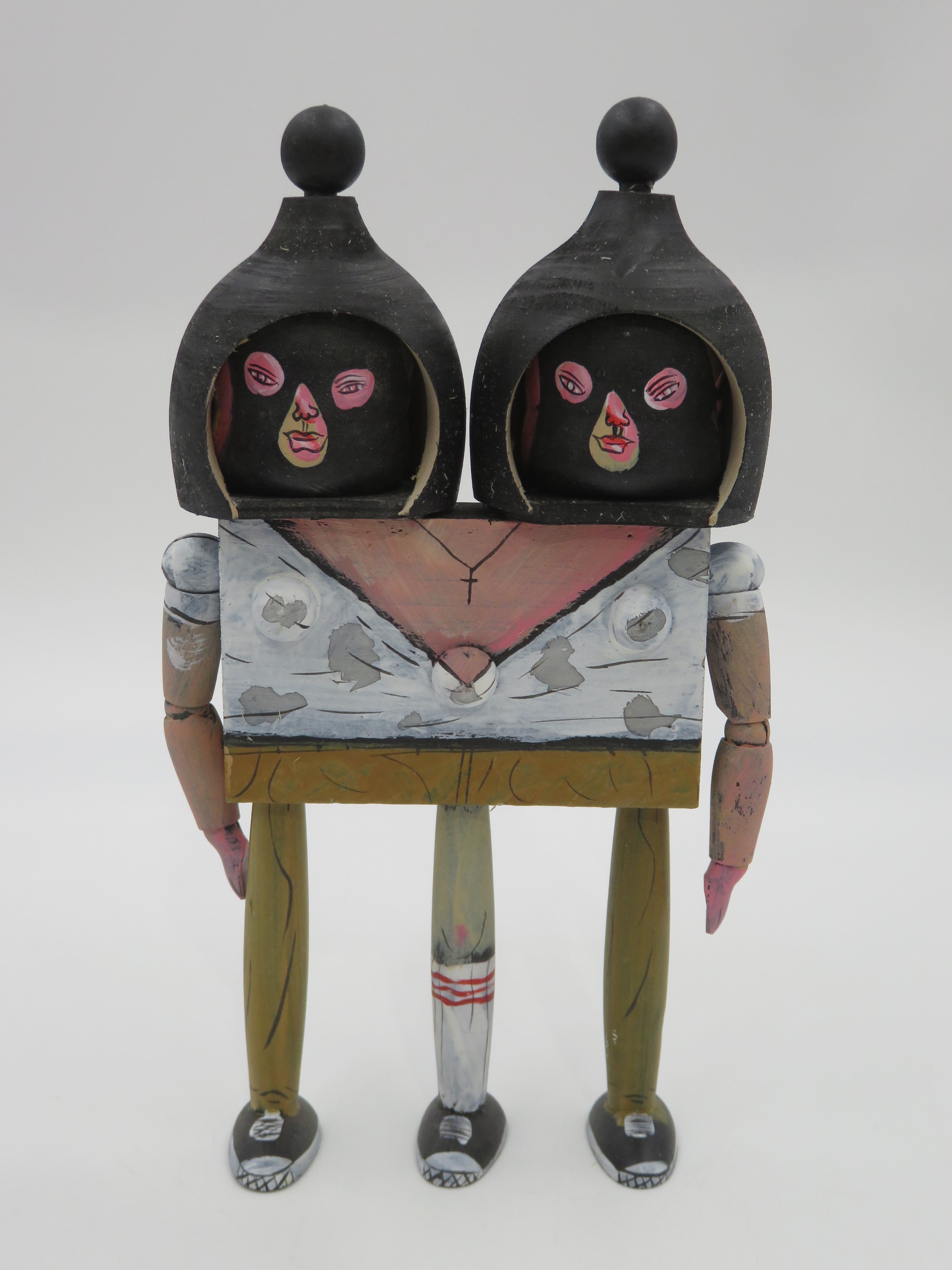CHOEGAL Siamese Twins - David Choe/Ningyoushi (2009) Hand-Painted Limited Edition Art Figure